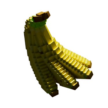 El Salvador Banana - 3D Crypto Banana Countries NFT