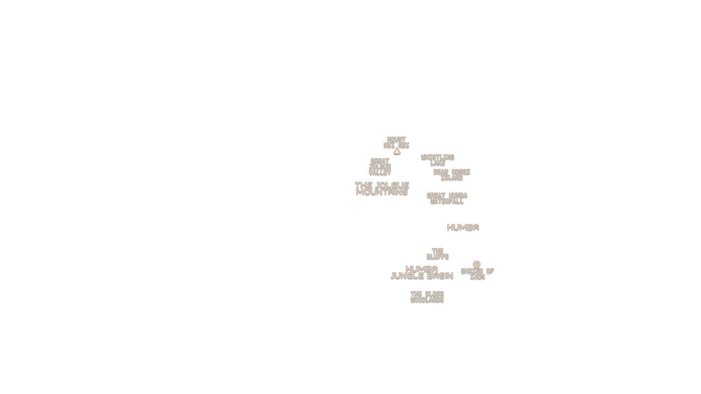 humba map areas